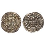 Henry III (1216-1272), Short Cross Penny, class 7a3, Bury St Edmunds, Norman: +NORMANONSAN, 1.29g,