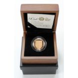 One Pound 2008 gold proof. FDC boxed as issued