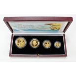 Britannia Four coin set 2006 (£100, £50, £25 & £10) Proof FDC boxed as issued