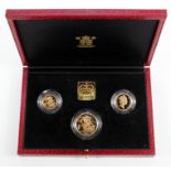 Three coin set 1992 (£2, Sovereign & Half Sovereign) FDC boxed as issued