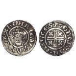 Henry II (1154-1189), Short Cross Penny, class 1a5, Exeter: +OSBER.ON.EXECES, 1.32g, light crease