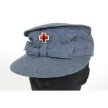 WW2 American Red Cross woman’s hat, English made.