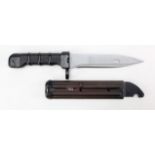 Russian M83/85 Soviet "Plum" "OTK 37" knife bayonet in collectors grade condition. Mint blade 6.