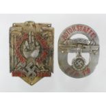 German NSKK pre Nazi era car or motorcycle plaques. (2)