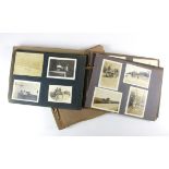 WW1 photo albums, two of, with some good military and civil photos. Interesting lot.