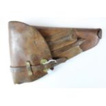 Swiss a wartime scarce leather holster M1940.