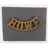 Badge Royal Naval Division "Howe" shoulder title, scarce