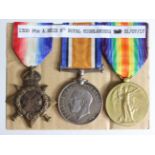 1915 Star Trio to 1300 Pte A Reid R.Highrs. Killed In Action 31st July 1917 serving with the 6th