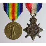 1915 Star and Victory Medal to S-11149 Pte J B Morley R.Highrs. Killed In Action 3rd Sept 1916