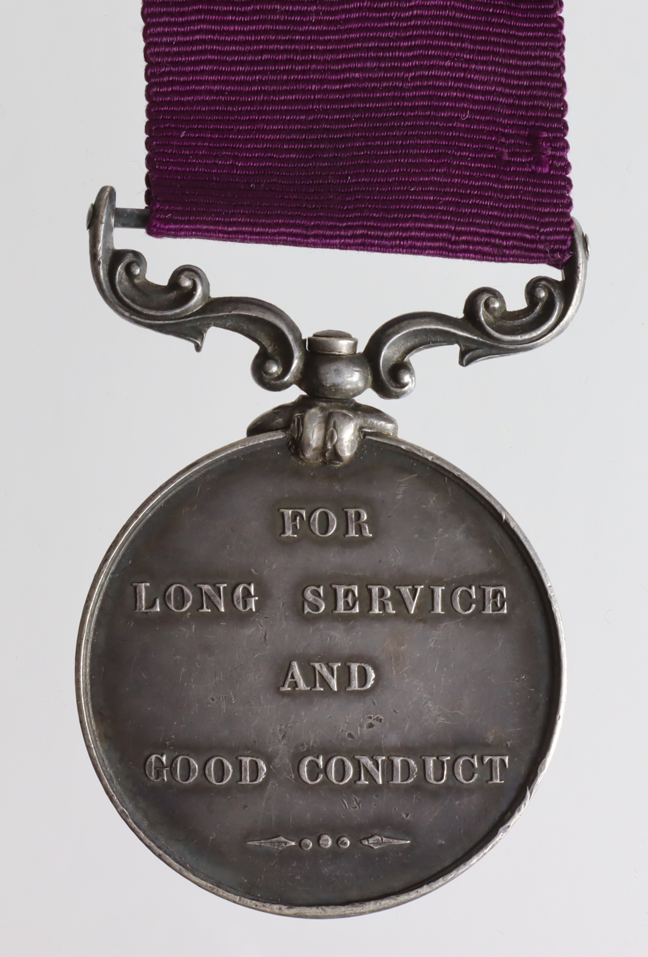 Army LSGC Medal QV named (683 Regtl Sgt Maj: J Donald, 5th Lancers). Born Hulme, Manchester. With - Image 2 of 2