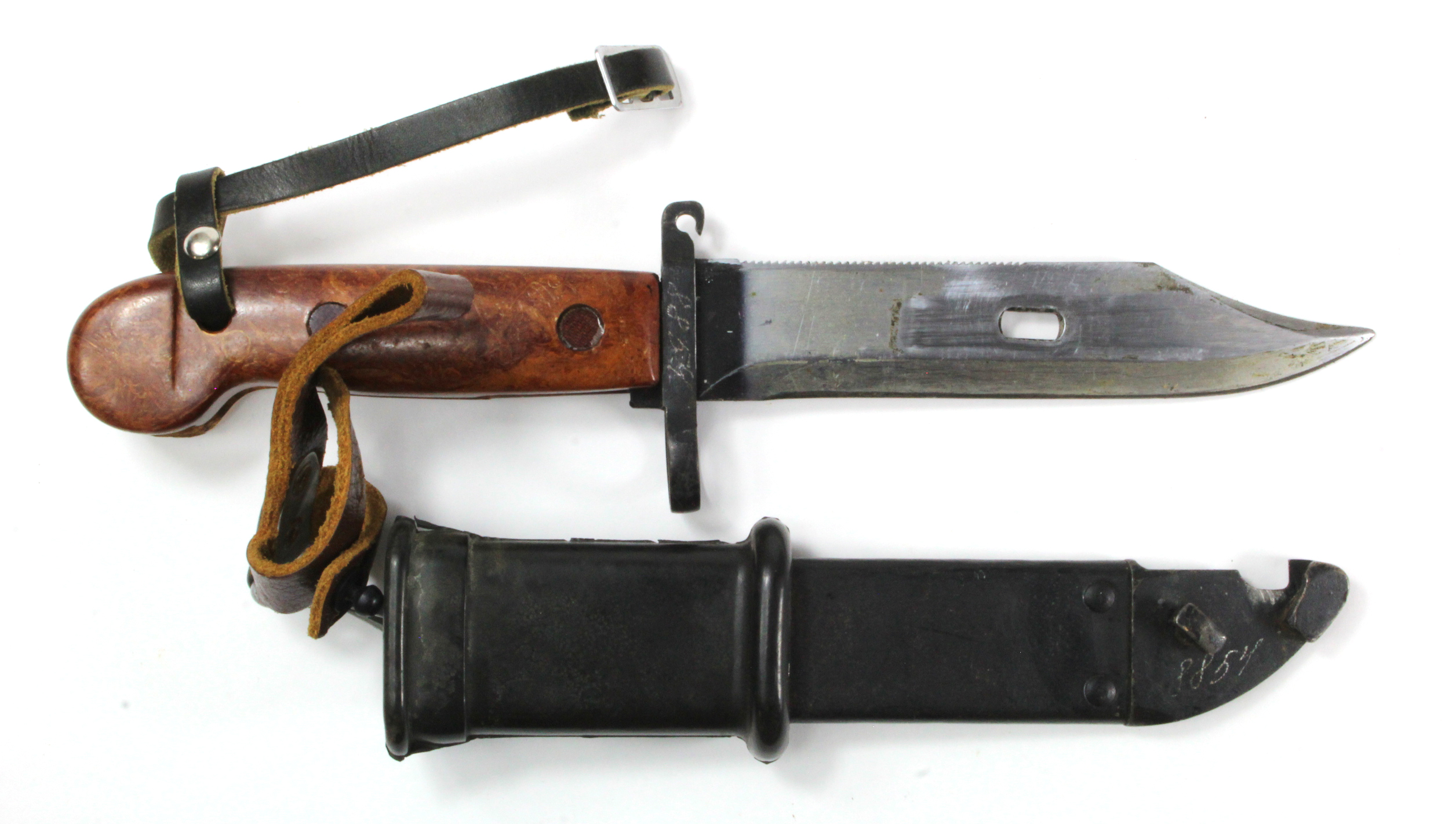 Bayonet Russian AK47 very nice clean example.