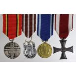 Polish War Medals - various. (4)