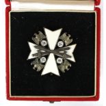 German Nazi Eagle Order in fitted case L/50 and 900 stamps on pin