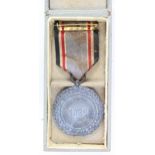 German Luftshutz Air Raids medal, boxed