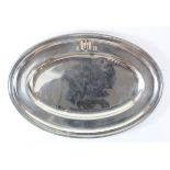 German Adolf Hitler small tray, probably for calling card, Gebruder Hepp, Berlin maker marked