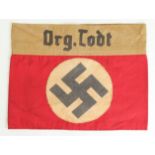 German Org. Todt armband Nazi, no moth, just service wear
