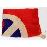 British Union of Fascists flag, 5x3, seems old, but they re started post WW2, service wear. Sold