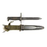 US MI pattern short knife bayonet.