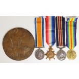 Military Medal GV (67618 L.Cpl W Smith. 129/F.Coy RE), 1915 Star Trio (67618 Spr W Smith RE) (A.