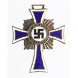 German Nazi Mothers Cross, silver class, no ribbon