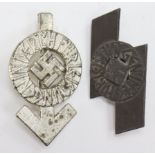 German Nazi Hitler Youth Proficiency Badges. (2)