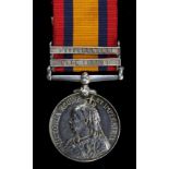 QSA with bars CC/Witt named to (2268 Pte D McLeod, 2nd Rl Highldrs). Medal correct but has a die