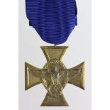 German Nazi 25 Years Faithful Service Police Medal