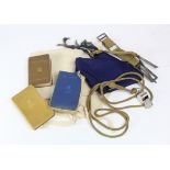 WW2 military related items including three soldiers pocket bibles whistle and lanyard soldiers