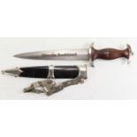 German N.S.K.K Officers Transitional Period Chained Dagger with Chain. Maker Eichorn-RZM.