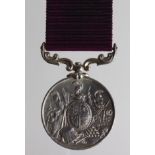 Army LSGC Medal QV, named (603 T Smith. 14th Lt Dragns). With copy service papers, born Co(a)ley, Nr
