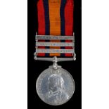 QSA with bars CC/Witt/Tran, named to (6879 Pte R Smart 2nd Rl Highldrs). With copy medal roll