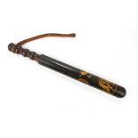 Police Truncheon (wooden) - (V.R.) Victorian Special Constable.