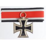 German Nazi Iron Cross 2nd Class, maker marked to ribbon loop '113'.