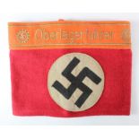 German Nazi Oberlagerfuhrer armband