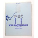 German WKC Waffenfabrik Solingen Dagger & Sword manufacturers sales catalogue, well illustrated.