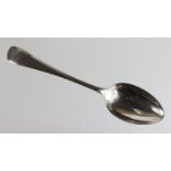 Lincoln's interest - silver hallmarked teaspoon (1912), engraved "4th Battn Linc Regt Mens Club 1912