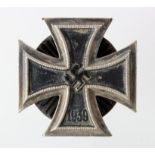 German Nazi private purchase screw back Iron Cross 1st class.