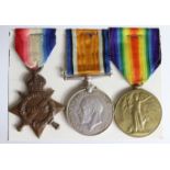 1915 Star Trio to 2338 L-Sjt H Reid R.Highrs. Also entitled to a GSM with Iraq clasp RAOC. (3)