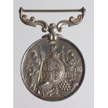 Army LSGC Medal QV named (3 Regl Serjt Major Geo, McGibney. 18th Hussars). Previously served with