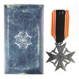 German Spanish Condor Relatives Cross for the Fallen medal with fitted case