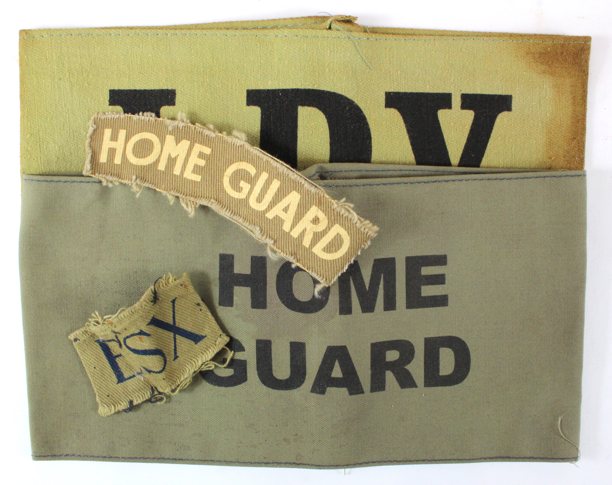 Badge Essex Regt Home Guard & LDV items