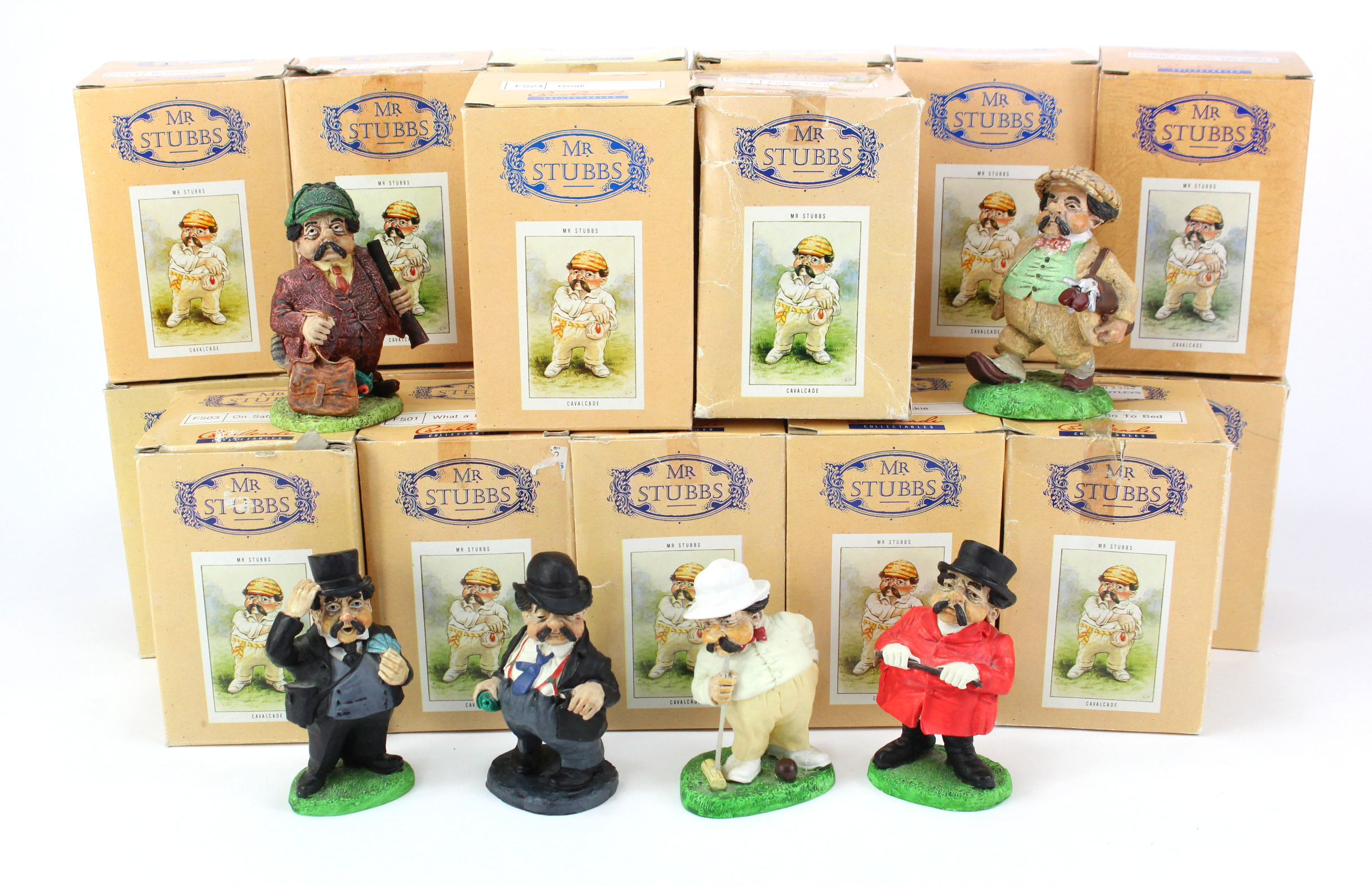 Mr Stubbs. collection of Mr Stubbs figurines, mainly boxed (24)