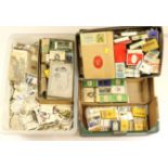 Large quantity of cards contained in 1 crate & 1 box, needs viewing