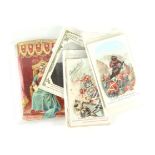 Boer War themed trade cards, issued in France c1900 with various products such as chocolate, chicory