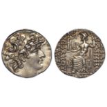Ancient Greek: Syria, Seleucis and Pieria, Antioch, Aulus Gabinius Proconsul AR Tetradrachm 57-55
