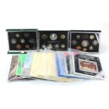 GB & World. A selection of various mint / Proof sets. (13) Includes GB 1994 Trial Two Pounds.