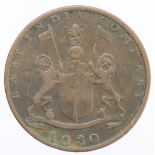 India, Bombay Presidency, East India Company copper 1/4 Anna 1830 F-GF