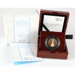 Fifty Pence 2019 "Petter Rabbit" gold Proof aFDC boxed as issued