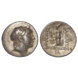 Ancient Greek: Kings of Cappadocia, Ariarathes V Eusebes Philopator AR Drachm c.160-130 BC, Eusebeia