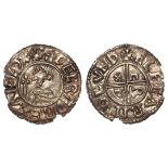 Anglo-Saxon silver Penny of Aethelred II, 978-1016, Crux type, London Mint, moneyer Aelfgar, 1.